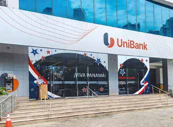 Rotulación de fachada UniBank